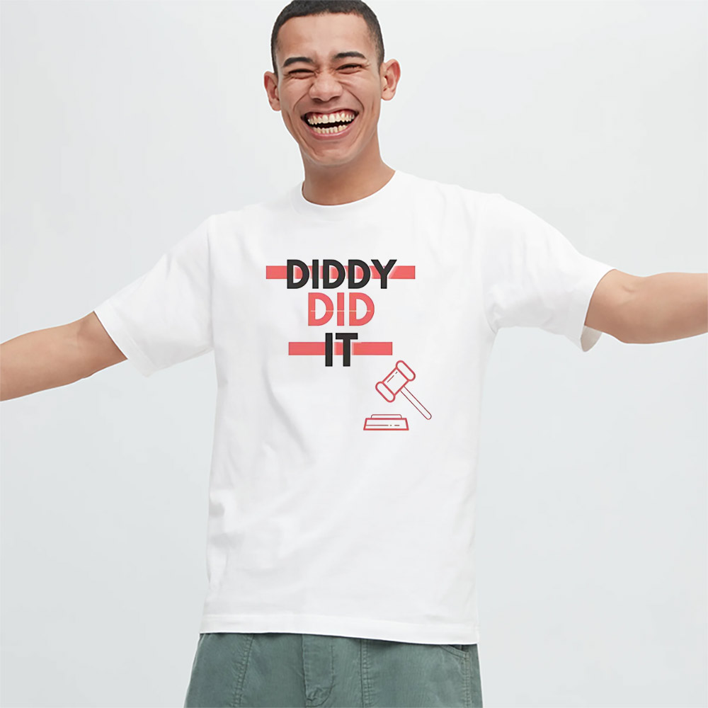 Diddy Did It Guilty T-shirt Diddy Did It Guilty T-shirt