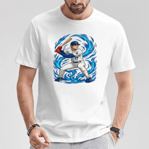Dodgers Shohei Ohtani Swing Anime Style T shirt 2