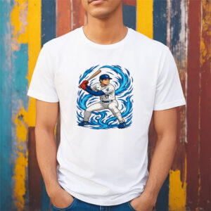 Dodgers Shohei Ohtani Swing Anime Style T shirt 3