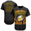 Drink Up Cheer Up International Beer Day Baseball Jersey