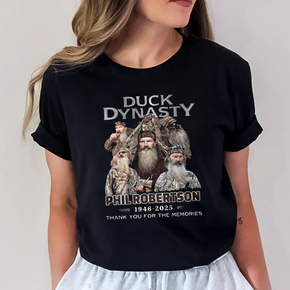 Duck Dynasty Phil Robertson Funny Memories T-shirt Duck Dynasty Phil Robertson Funny Memories T-shirt