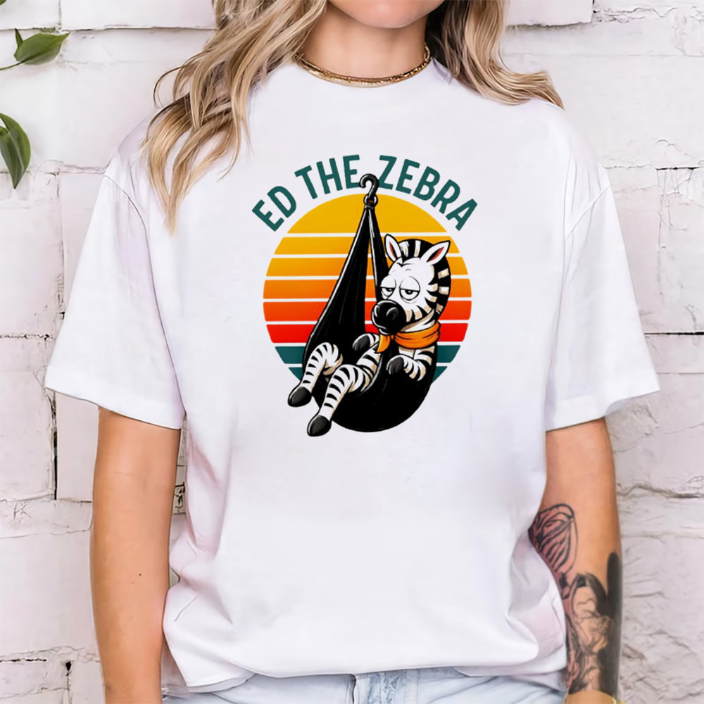 Ed The Zebra Mugshot 2025 Vintage T-shirt Ed The Zebra Mugshot 2025 Vintage T-shirt