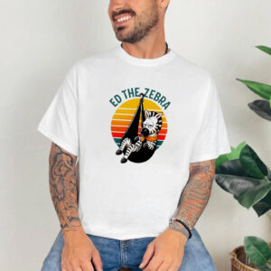 Ed the Zebra Mugshot 2025 Vitnage T shirt 3