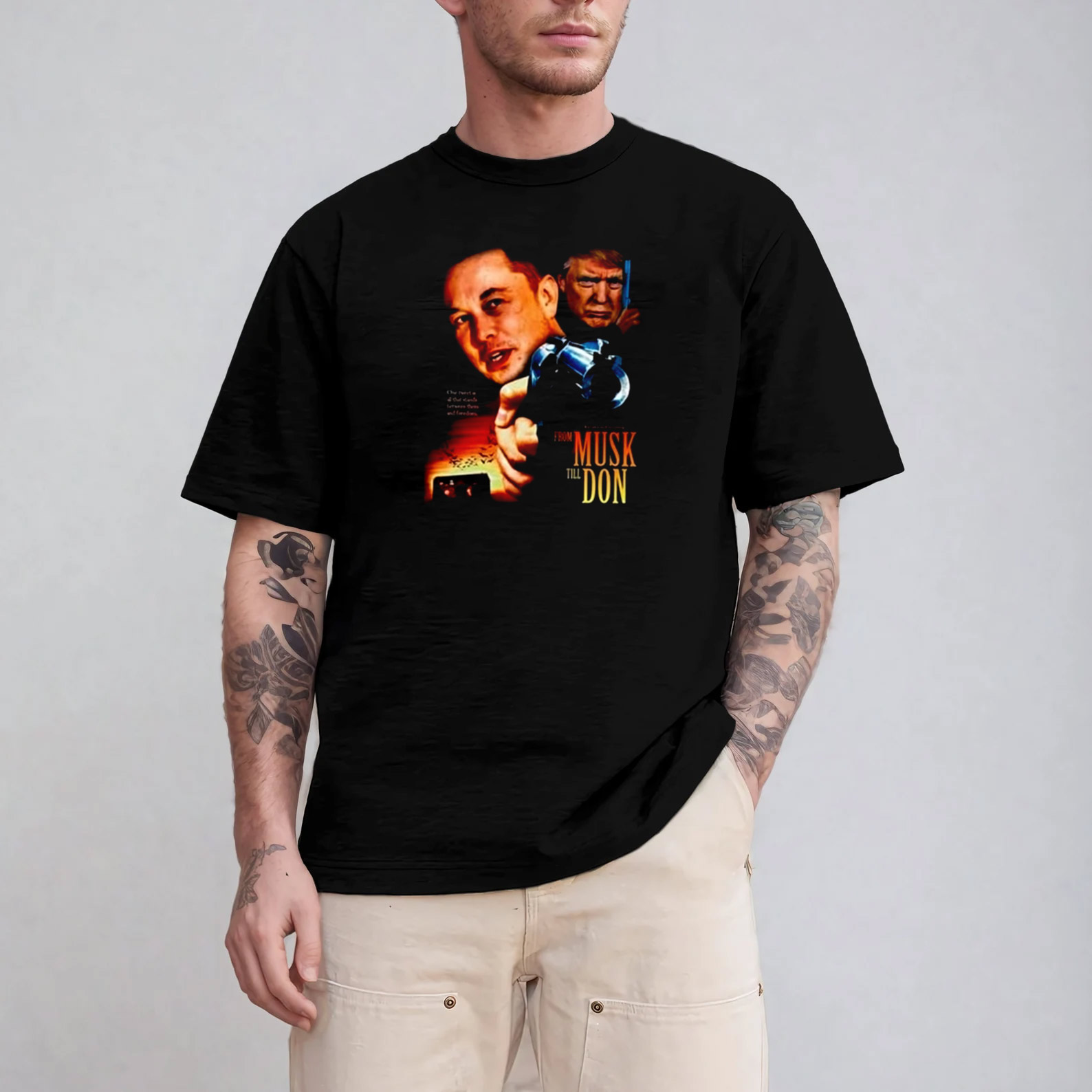 Elon Trump War Musk Till Don T-shirt Elon Trump War Musk Till Don T-shirt