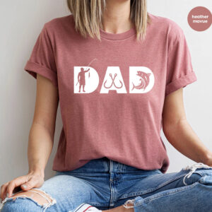 Fisherman Dad Comfort Colors T-shirt Fisherman Dad Comfort Colors T-shirt