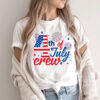 Fourth Of July Crew Family Matching Tee