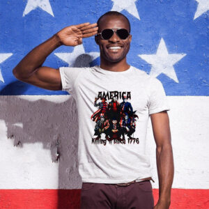 Gangster killer America killin it since 1776 shirt 1