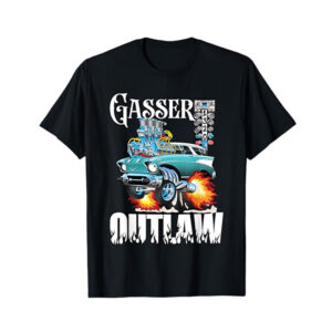 Gasser Outlaw Vintage Drag Racing T-shirt