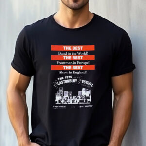 Glastonbury Festival The Best Band In The World 27 June 2025 T-shirt Glastonbury Festival The Best Band In The World 27 June 2025 T-shirt
