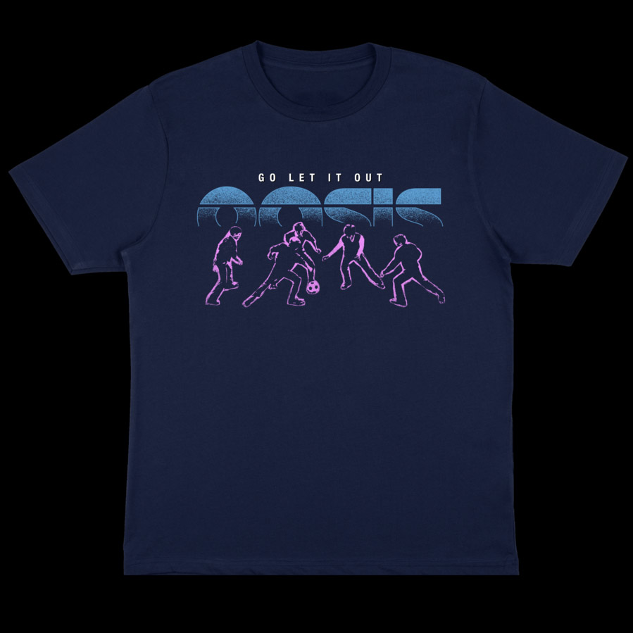 Go Let It Out Oasis Vintage Style T-shirt Go Let It Out Oasis Vintage Style T-shirt
