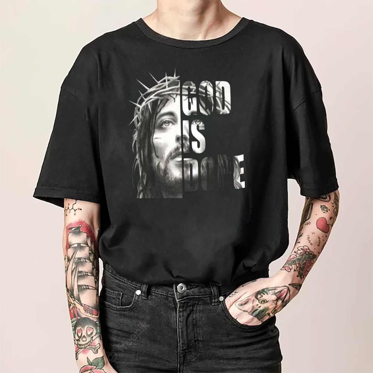 God Is Dope Jesus Faith T-shirt God Is Dope Jesus Faith T-shirt