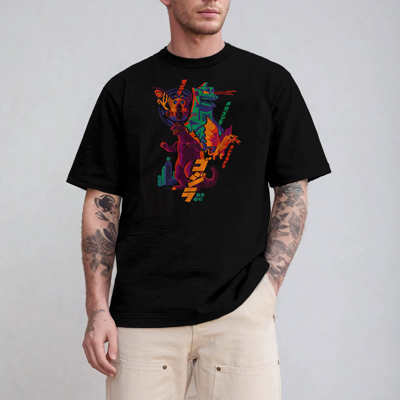 Godzilla In Color T-shirt Godzilla In Color T-shirt
