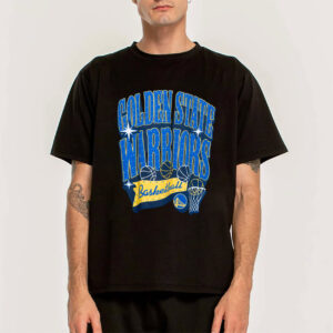 Golden State Warriors Basketball Retro NBA T shirt 1