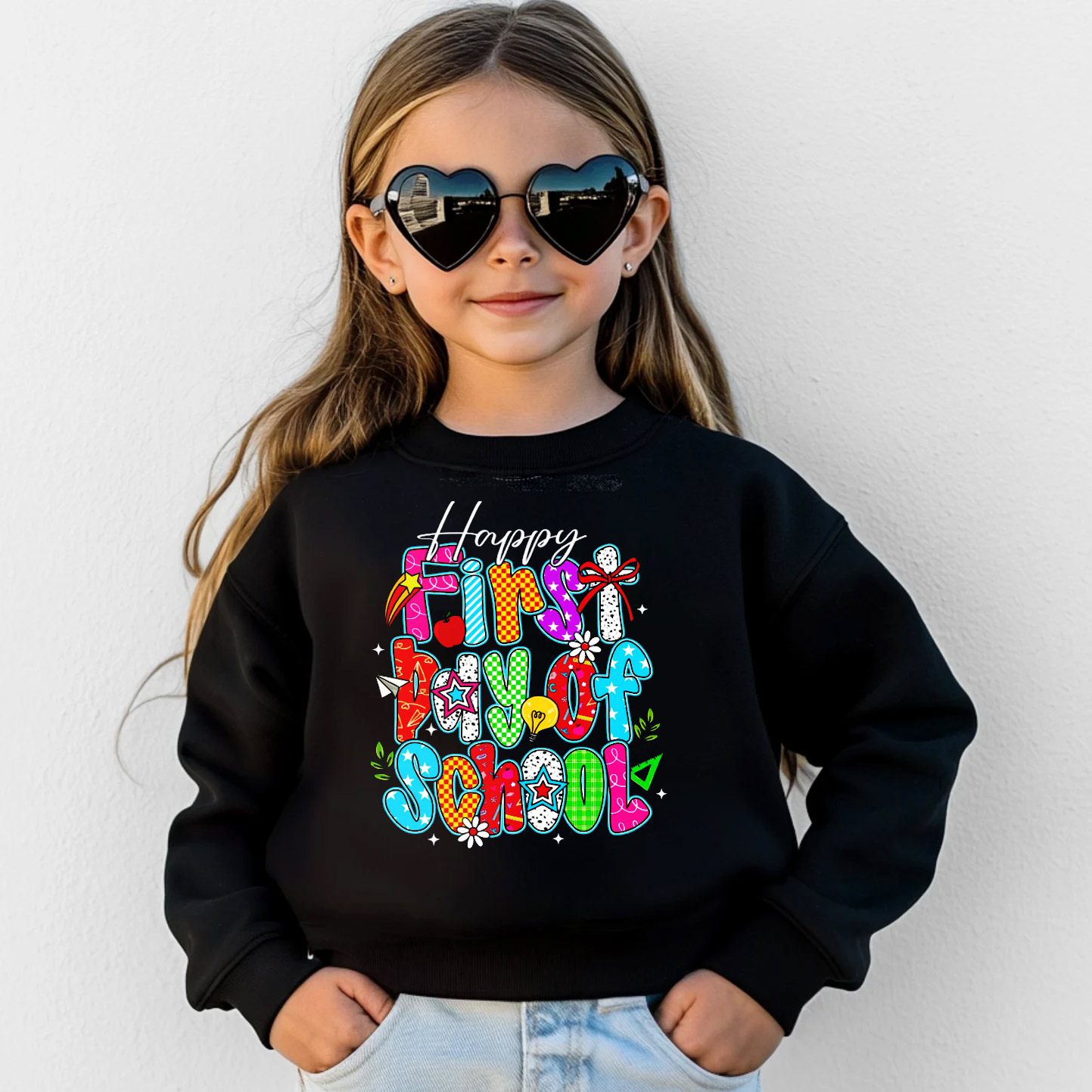 Happy First Day Of School, 1st Day T-shirt Happy First Day Of School, 1st Day T-shirt