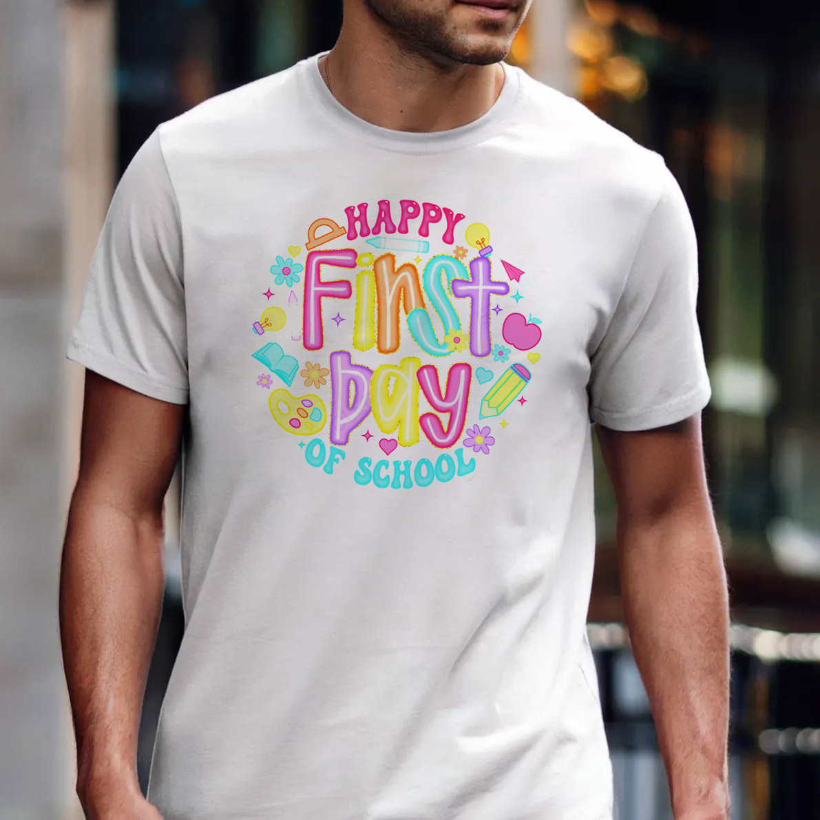 Happy First Day Of School Tee Happy First Day Of School Tee