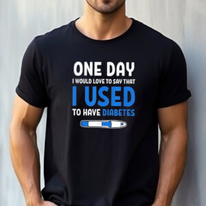 I Used To Have Diabetes Cure Pride T shirt
