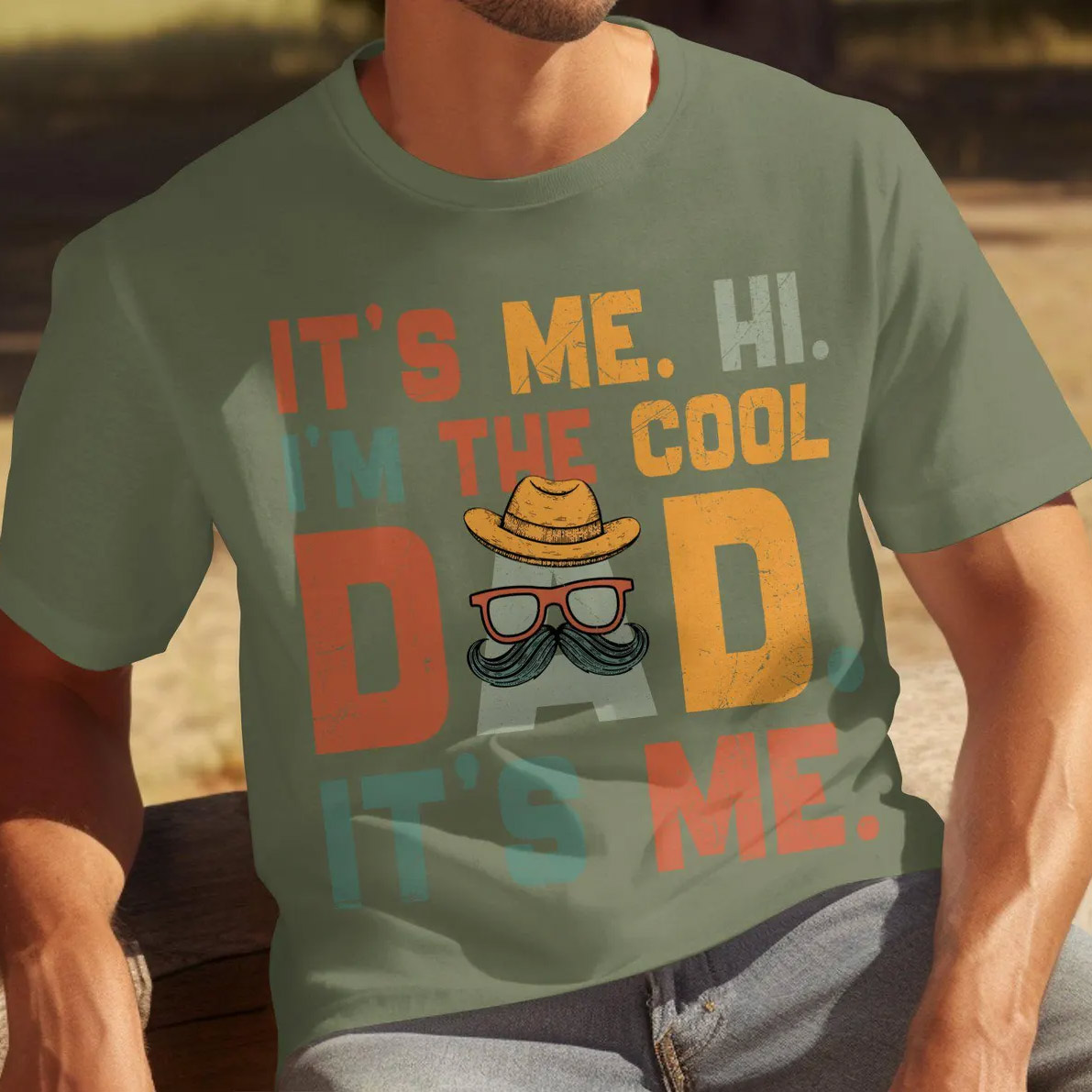 I'm The Cool Dad Funny Comfort Colors T-shirt I'm The Cool Dad Funny Comfort Colors T-shirt