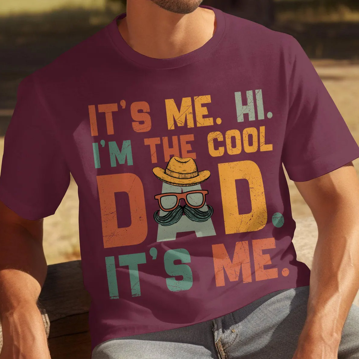 I'm The Cool Dad Funny Comfort Colors T-shirt I'm The Cool Dad Funny Comfort Colors T-shirt