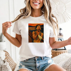 Indiana Pacers Tyrese Haliburton The Scream Art T-shirt Indiana Pacers Tyrese Haliburton The Scream Art T-shirt