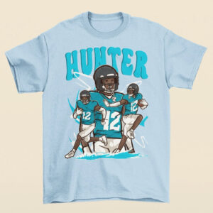 Jacksonville Football Travis Hunter Cartoon Style T shirt 2
