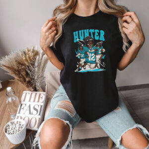 Jacksonville Football Travis Hunter Cartoon Style T shirt