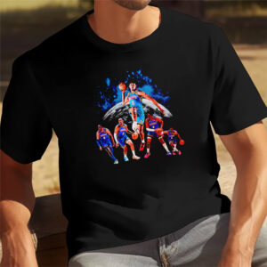 Jalen Williams Oklahoma City Thunder Basketball Playoff T shirt 3