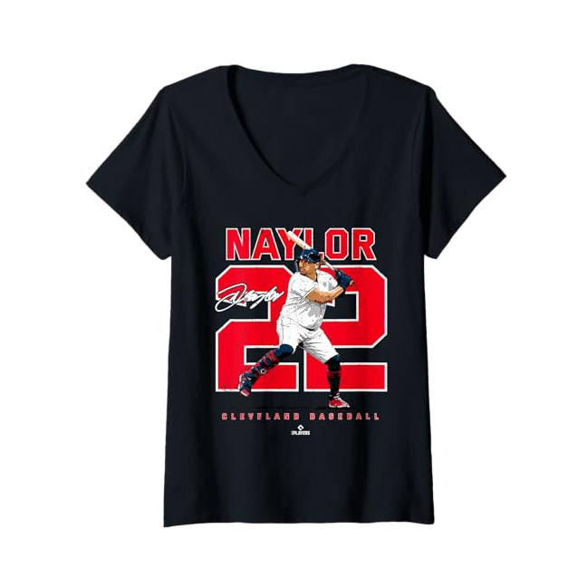 Josh Naylor Cleveland MLBPA Graphic Signature T-shirt Josh Naylor Cleveland MLBPA Graphic Signature T-shirt