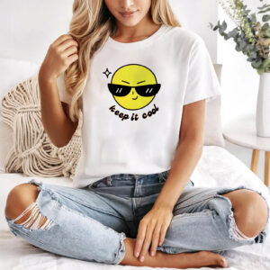 Keep It Cool celebrating emoji Graphic Tee 2