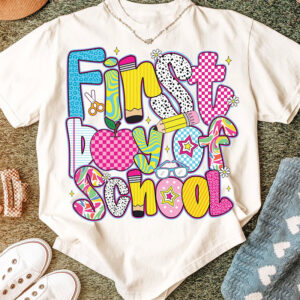 Kids First Day of School Shirt 1