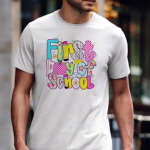 Kids First Day Of School Shirt Kids First Day Of School Shirt