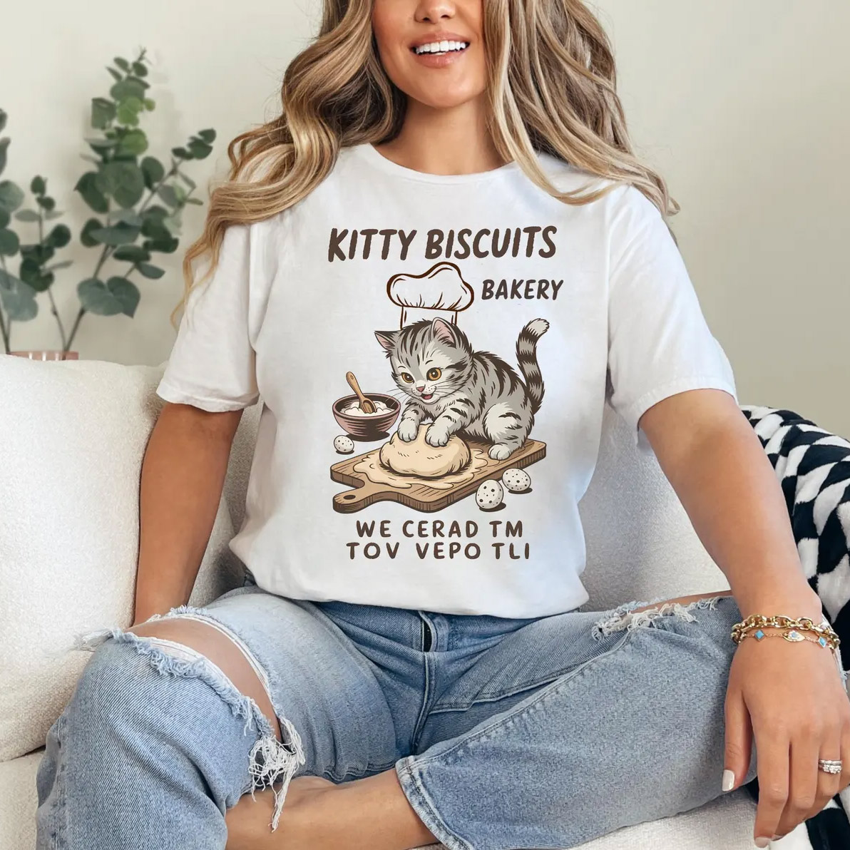 Kitty Biscuits Bakery Comfort Colors Tee Kitty Biscuits Bakery Comfort Colors Tee