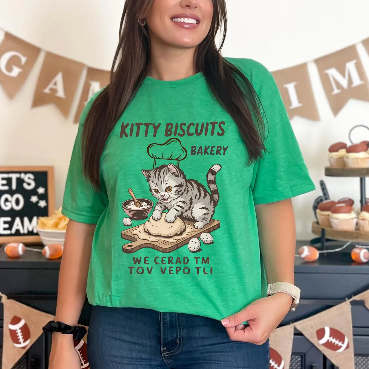 Kitty Biscuits Bakery Comfort Colors Tee Kitty Biscuits Bakery Comfort Colors Tee