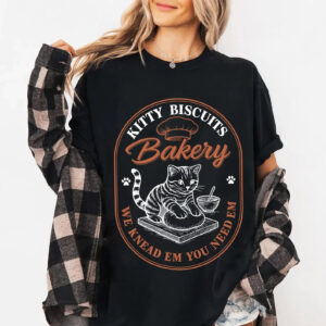 Kitty Biscuits Bakery Cute Cat Dough Comfort Colors T-shirt Kitty Biscuits Bakery Cute Cat Dough Comfort Colors T-shirt
