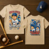 LA Dodgers Shohei Ohtani MLB’s Most Wanted Japan Anime 2-sided T-shirt No. 1
