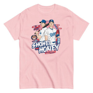 LA Dodgers Shohei Ohtani The Honey Animation T shirt 2