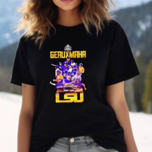 LSU Baseball Geauxmaha 2025 Super Regional Champions T shirt 2