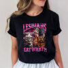 Lesbians Eat What Funny Surprise Cats 90s Graphic Tee