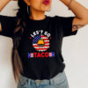 Let’s Go Taco America Mexico Sunflower T-shirt
