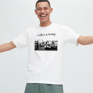 Life’s A Drag Retro Drag Racing 80s T-shirt
