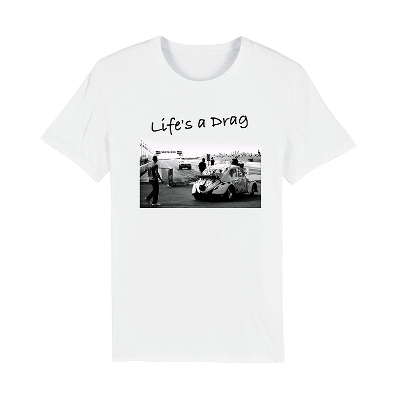 Life's A Drag Retro Drag Racing 80s T-shirt Life's A Drag Retro Drag Racing 80s T-shirt