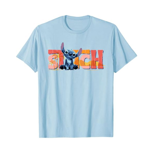Lilo And Stitch Live-Action Movie Logo T-shirt Lilo And Stitch Live-Action Movie Logo T-shirt