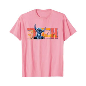 Lilo And Stitch Live Action Movie Logo T shirt 3