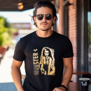 Lily Munster Classic Monster Graphic T-shirt