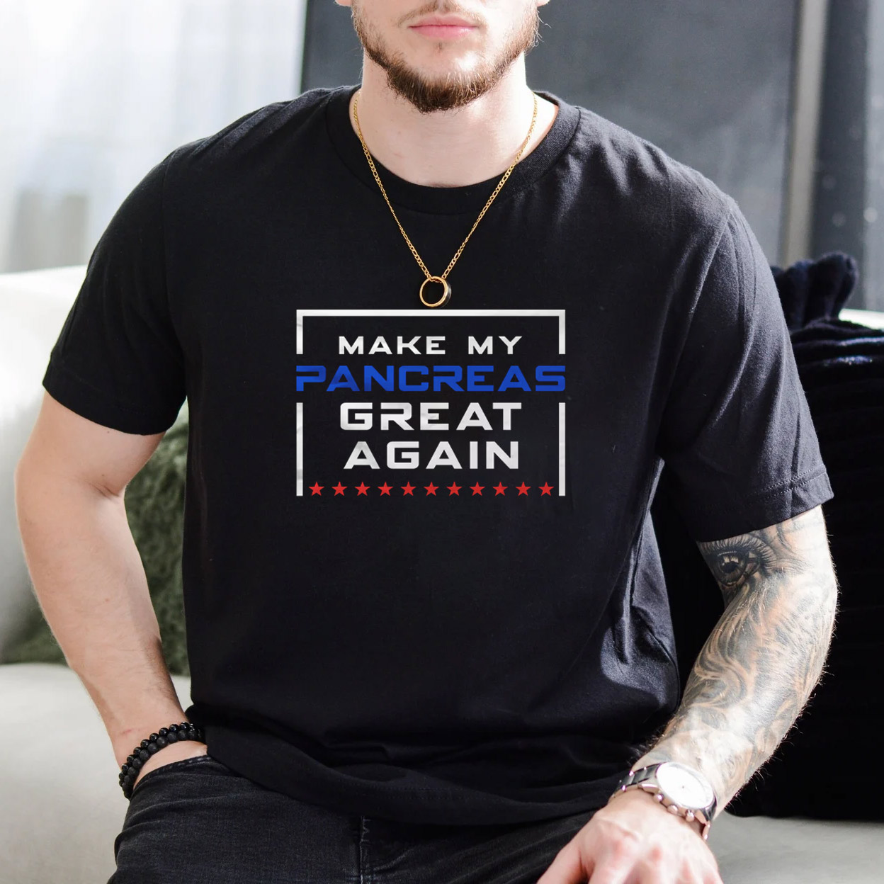 Make My Pancreas Great Again Funny Diabetic T-shirt Make My Pancreas Great Again Funny Diabetic T-shirt
