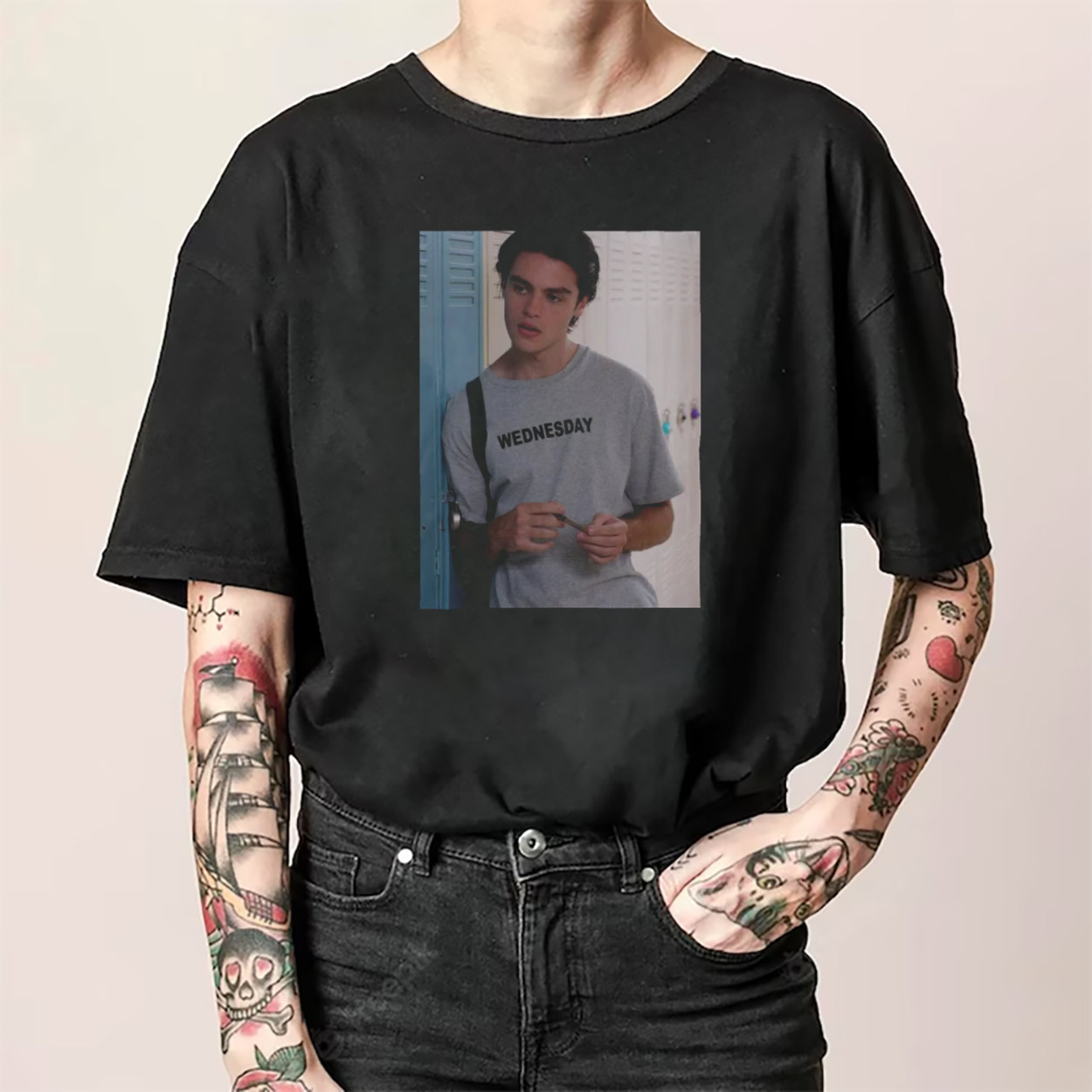 Marcus Baker Ginny And Georgia Netflix Graphic T-shirt Marcus Baker Ginny And Georgia Netflix Graphic T-shirt