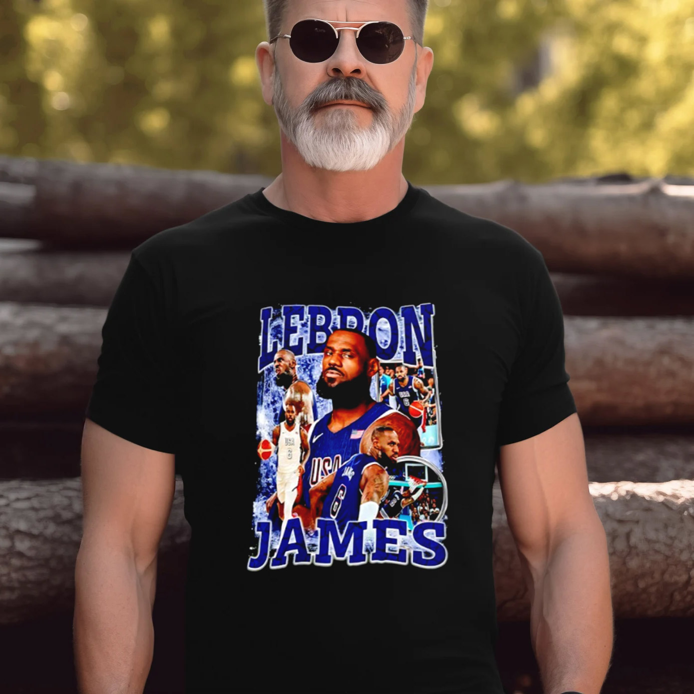 NBA LeBron James #6 Basketball T-shirt NBA LeBron James #6 Basketball T-shirt