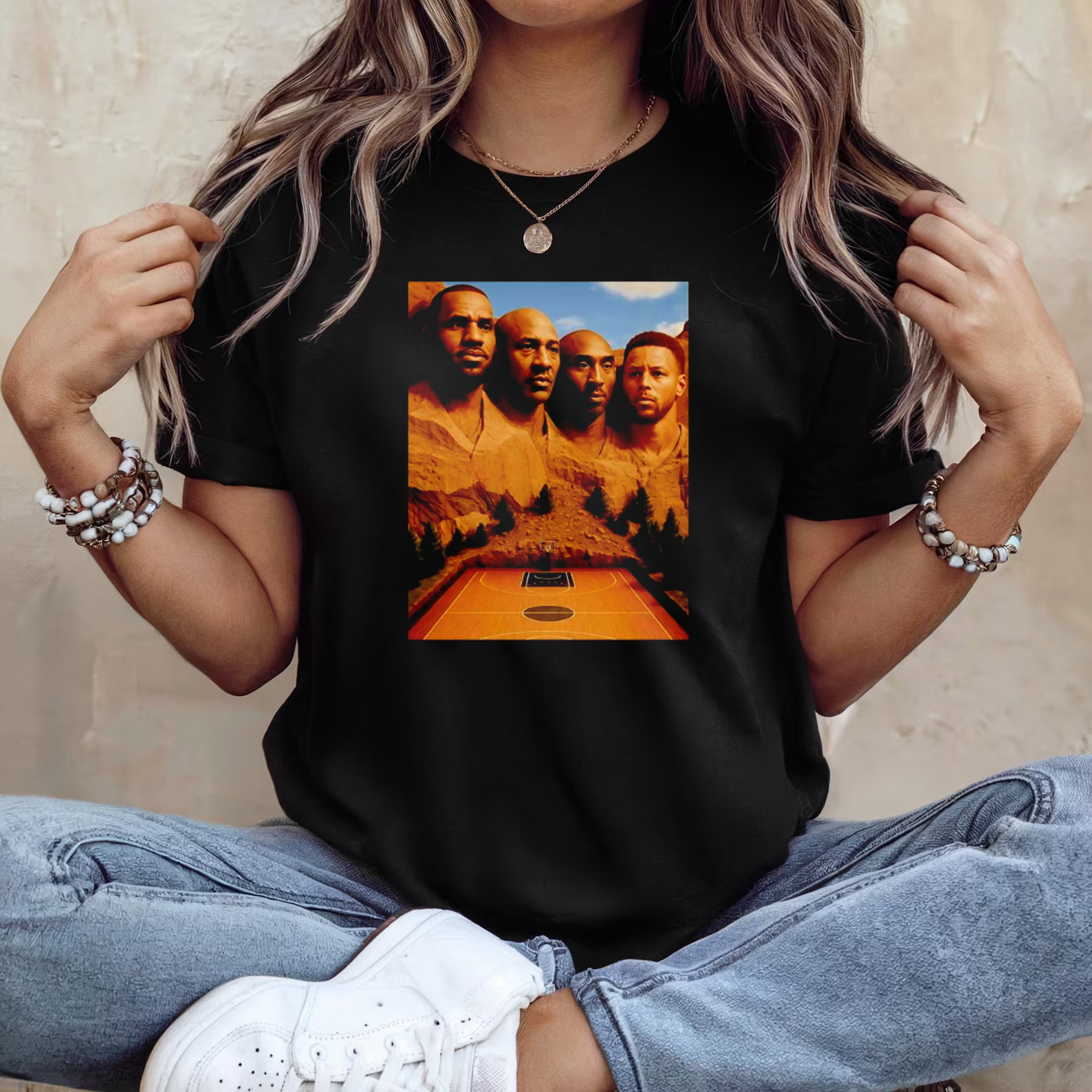 NBA Mount Rushmore Funny T-shirt NBA Mount Rushmore Funny T-shirt