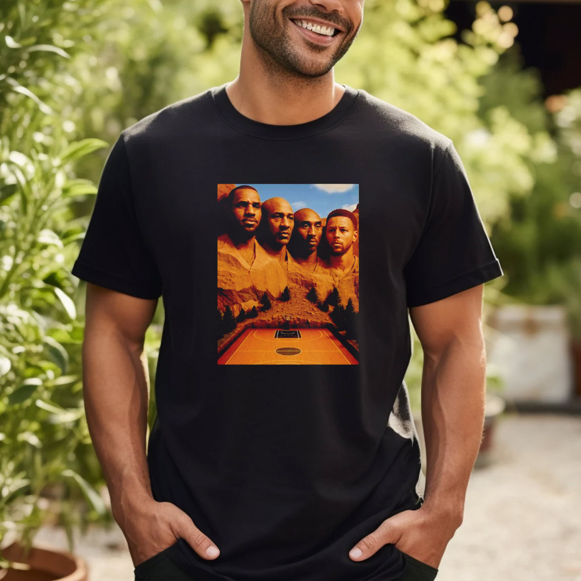 NBA Mount Rushmore Funny T-shirt NBA Mount Rushmore Funny T-shirt