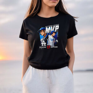 National League MVP 2025 LA Shohei Ohtani Anime T-shirt National League MVP 2025 LA Shohei Ohtani Anime T-shirt