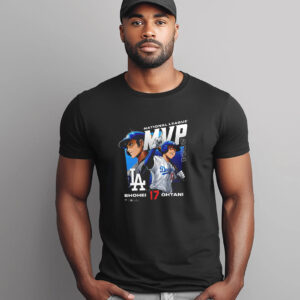 National League MVP 2025 LA Shohei Ohtani Anime T shirt 3